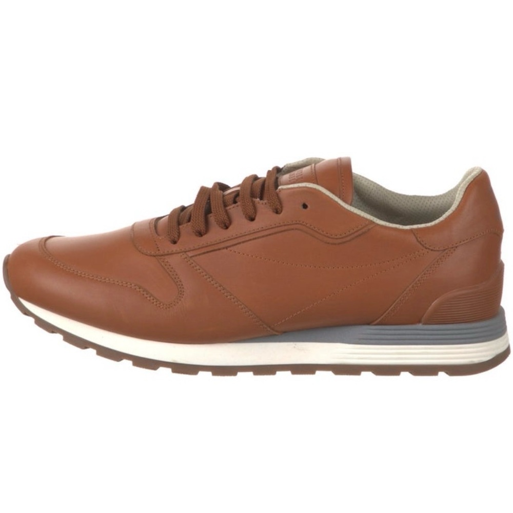 Brunello Cucinelli Men's Brown Leather Sneakers US 11 - EU 44
